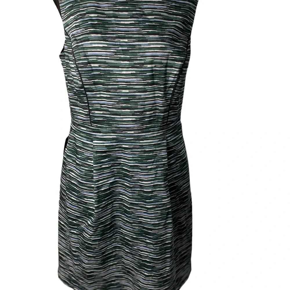 The Limited Size 10 Black Sleeveless Sheath Dress Knee Length Stretch Career